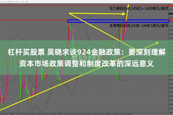 杠杆买股票 吴晓求谈924金融政策：要深刻理解资本市场政策调整和制度改革的深远意义