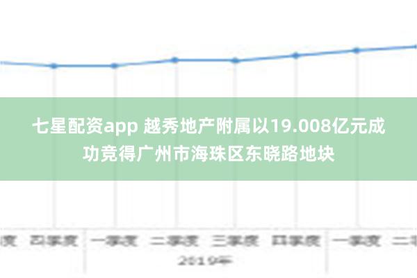 七星配资app 越秀地产附属以19.008亿元成功竞得广州市海珠区东晓路地块