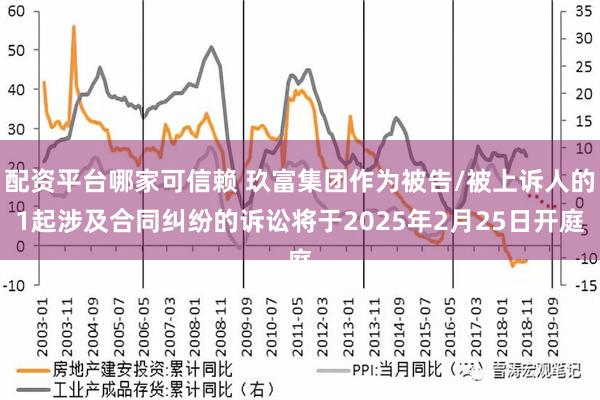 配资平台哪家可信赖 玖富集团作为被告/被上诉人的1起涉及合同纠纷的诉讼将于2025年2月25日开庭